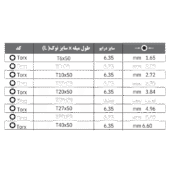 نوک پیچگوشتی های ستاره ای 50 میلیمتری پوما