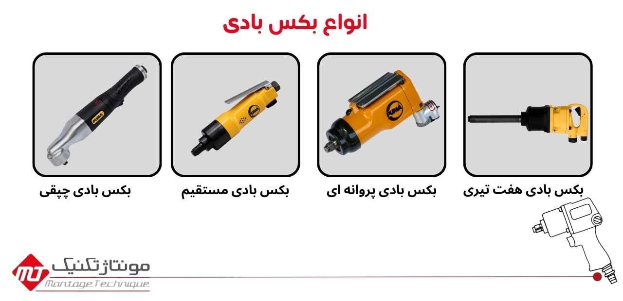 انواع بکس بادی